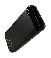 Внешний аккумулятор MORE CHOICE PB19-20 20000mAh 2.1A 2USB/Type-C/MicroUSB дисплей черный