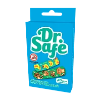 Пластырь бактерицидный Dr.Safe ANIMAL 7.2см x 1.9см на нетканой основе 20шт.