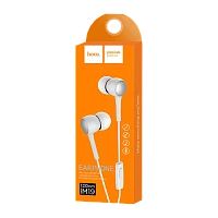 Наушники внутриканальные HOCO M19 с микр. белый (1/30/300)