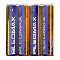 Батарейка Pleomax LR03 AAA Shrink 4 Alkaline 1.5V (4/48/960/46080)