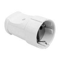 Розетка штепсельная Volsten S1-MZ11 16A С/З белый (1/20/200)