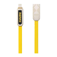 Кабель Remax RC-067t Armor USB (m)-Lightning/microUSB (m) 1м 2.1A желтый