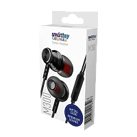 Наушники внутриканальные Smartbuy M300 с микр. черный в коробке (1/60)