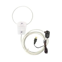 ТВ-Антенна комнатная Уралка УР-3У активная с питанием от USB DVB-T/T2