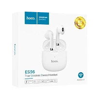 Наушники вставные HOCO ES56 bluetooth 5.1 с микр. белый (1/21/126)