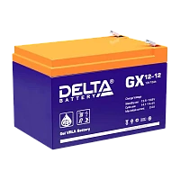 Аккумулятор свинцово-кислотный Delta GX 12-12 12V 12Ah (1/4)