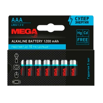 Батарейка Promega LR03 AAA BL40 Alkaline 1.5V (40/400/1600/44800)
