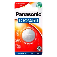 Батарейка Panasonic Power Cells CR2450 BL1 Lithium 3V CN (Китай)