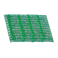 Губка для посуды Рыжий кот SM-07 125х90х15мм (1/20/100)