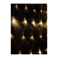 Гирлянда Космос 240LED 1.8м лампочки сетка 8 режимов с контроллером белый (1/40)