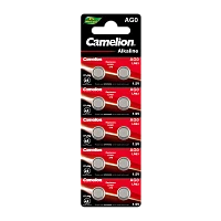 Батарейка Camelion G0/LR521/LR63/LR50/379A/179 BL10 Alkaline (10/100/3600)