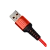 *Кабель GoPower GP02M USB (m)-microUSB (m) 1.0м 2.4A нейлон красный (1/200/800) 