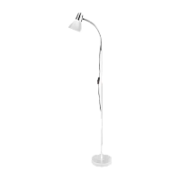 Торшер Camelion KD-359F 40W 230V на основании белый (1/4)