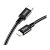 Кабель HOCO X14 Lightning (m)-Type-C (m) 1.0м 3.0A 20W нейлон черный (1/20/200)