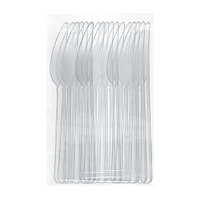 Нож AVIORA прозрачный, премиум, 50 шт/уп, полистирол (цена за штуку) (50/2500)