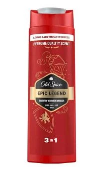 Гель для душа мужской Old Spice Epic Legend 3 в 1 400мл