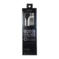 Кабель Remax RL-LA01 USB (m)-Lightning (m) 0.15м 2.1A черный