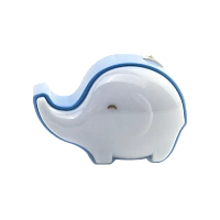 Ночник Camelion NL-184 "Слоник синий" 3LED 0.5W 220V в розетку (1/24/96)