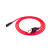 Кабель HOCO X21 Plus USB (m)-Lightning (m) 1.0м 2.4A силикон черный красный (1/28/168)