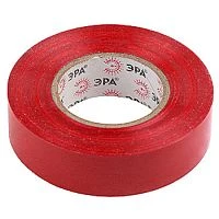 Изолента ЭРА 15мм*20м ПВХ красный (1/10)