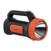 Фонарь туристический Космос 9103W 3W 1LED от сети черный оранжевый (1/30)