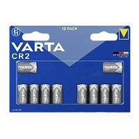 Батарейка Varta ELECTRONICS CR2 BL10 Lithium 3V (6206) (10/100)