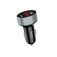 Автомобильное З/У HOCO Z26 2USB 2.1A черный (1/20/120)