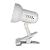 Светильник настольный Camelion H-035 60W 220V E27 прищепка белый (1/12)