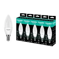 Лампа светодиодная Camelion C37 E14 7W 4000К свеча Premium матовая
