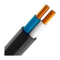 Кабель электрический Аркад ВВГ Пнг 2 х 2.5 кв.мм черный ГОСТ бухта 100м (цена за 1м.)