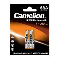 Аккумулятор бытовой Camelion HR03 AAA BL2 NI-MH 1000mAh (2/24/480/17280)