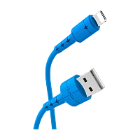 Кабель HOCO X30 USB (m)-Lightning (m) 1.2м 2.0A TPE синий (1/30/300)
