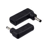 Адаптер GoPower Type-C (m)-4.0x1.7mm (m) для ноутбуков черный