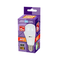 Лампа светодиодная JAZZway A60 E27 15W 5000К 230V груша матовая (1/10/100)