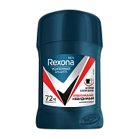 Дезодорант мужской Rexona Невидимый на Черном и Белом стик 55г антибакт. (1/6)
