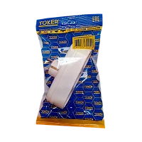 Разветвитель Toker 3L 3р.С/З в индивидуальной упаковке белый (1/40)
