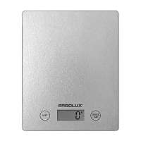 Весы кухонные Ergolux ELX-SK02-C03 электронные 5кг серый (1/20)