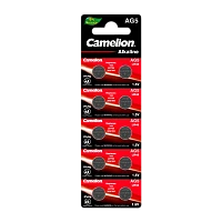 Батарейка Camelion G5/LR754/LR48/393A/193 BL10 Alkaline 1.5V (10/100/3600)