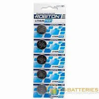 Батарейка Robiton PROFI CR2025 BL5 Lithium 3V (5/100/5000)