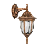 Светильник садово-парковый Camelion 4502 60W 230V E27 IP43 настенный бронзовый (1/10)