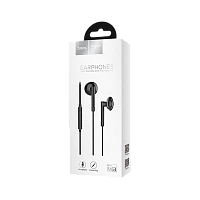Наушники вставные HOCO M53 с микр. черный (1/21/210)