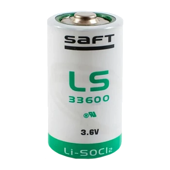 Элемент питания SAFT LSH 20 CNR D, 3.6V, 13Ah, I=1800/3500mA, Li-SOCL2