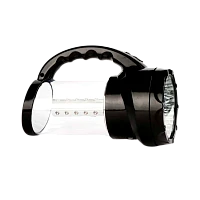 Фонарь туристический Облик 6008 19+24LED от аккумулятора черный