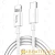 Кабель HOCO X66 Lightning (m)-Type-C (m) 1.0м 3.0A 20W TPE белый (1/31/310)