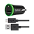 Автомобильное З/У Belkin F8J090bt04 1USB 2.1A с кабелем microUSB черный