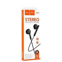 Наушники внутриканальные HOCO M93 с микр. черный (1/31/310)