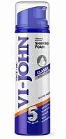 Пена для бритья VI-JOHN Classic 200мл с маслом чайного дерева (1/6)