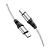 Кабель HOCO X50 Type-C (m)-Type-C (m) 2.0м 5.0A нейлон серый (1/22/220)