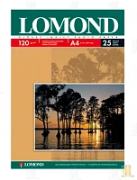 Lomond, 120/A4/25л, глянцевая односторонняя 0102075/55шт