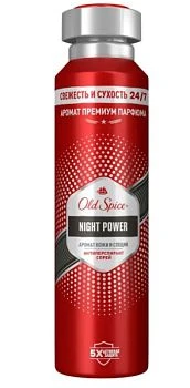 Дезодорант мужской Old Spice NIGHT POWER спрей 150мл (1/6)